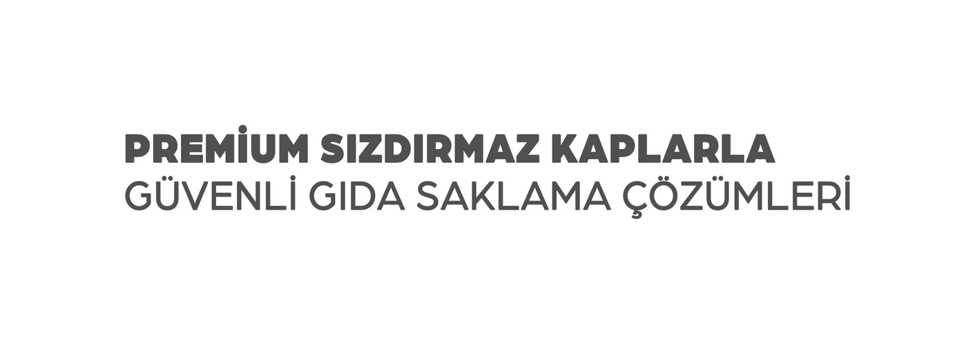 Premium sızdırmaz kaplarla güvenli gıda saklama çözümleri