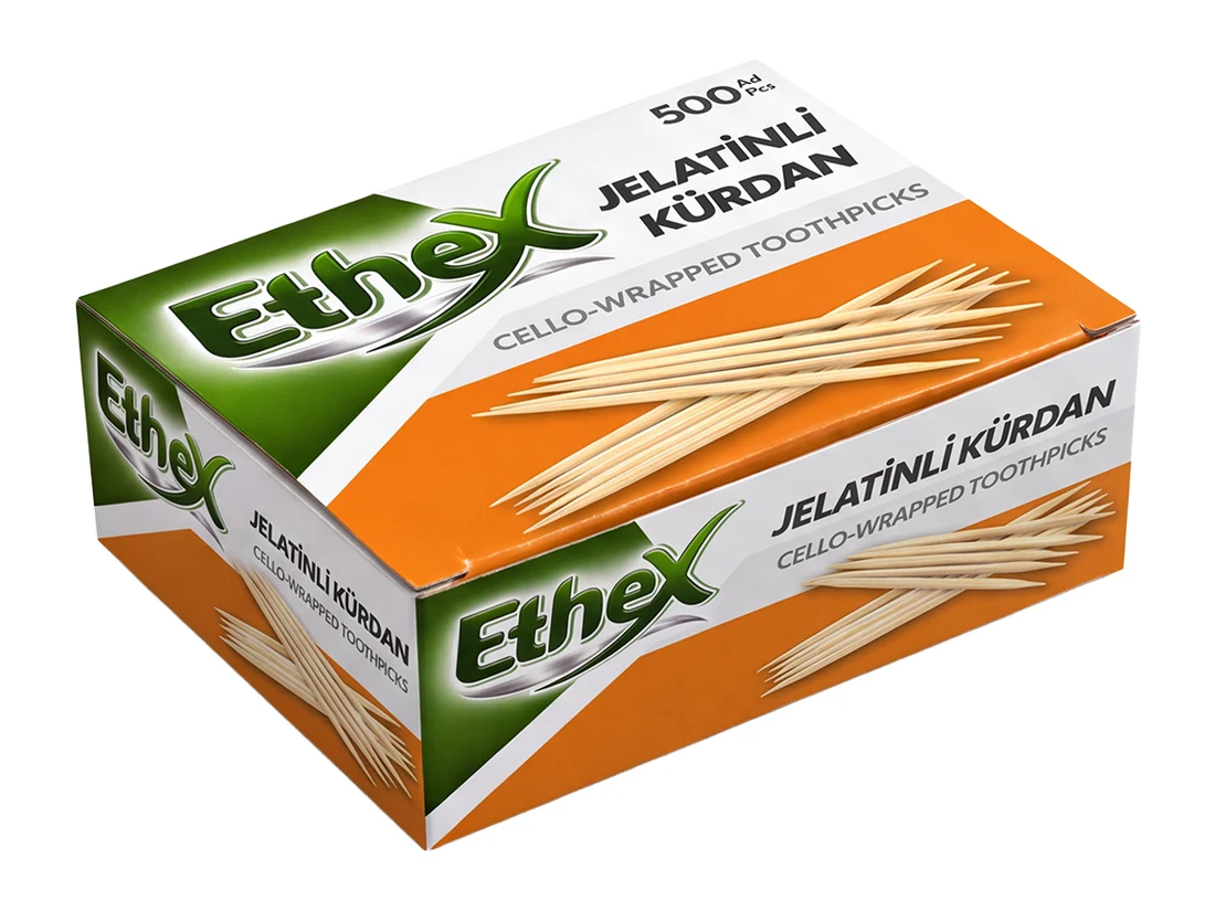 PP-Wrapped Wooden Toothpick