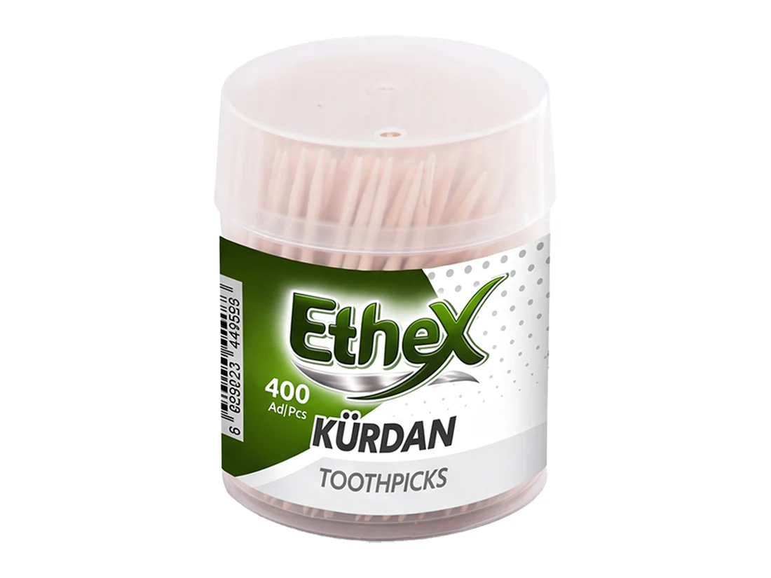 Wooden Toothpicks in Tube 400pcs
