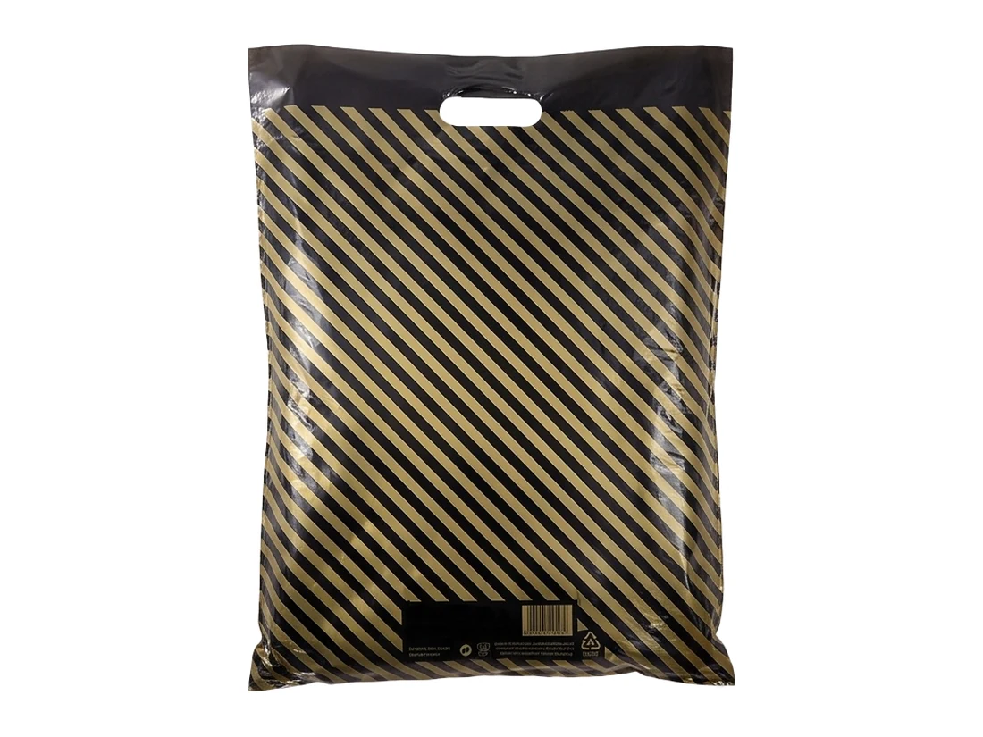 Printed Punched Handle Bags - Diagonal
33 x 45 cm