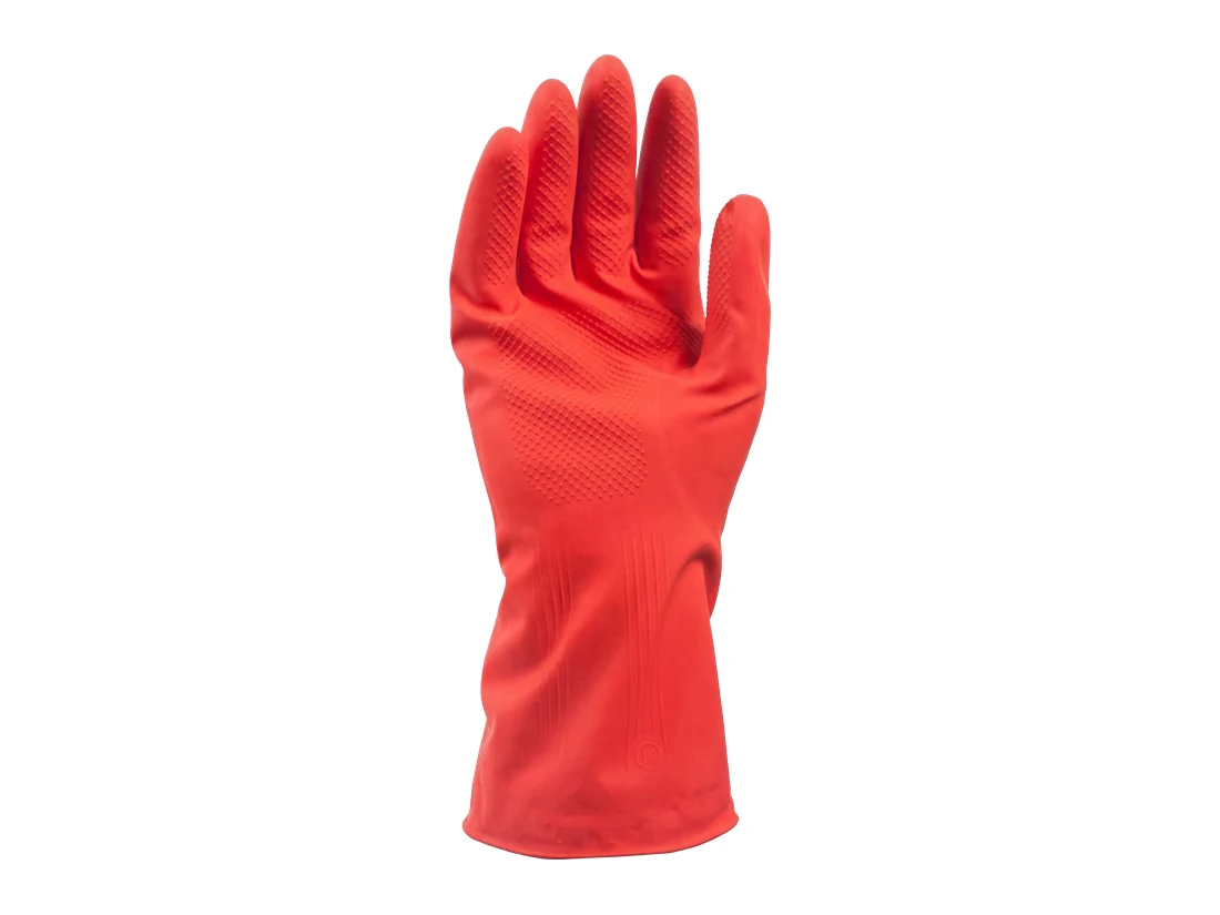 Latex Dishwashing Gloves - Red
No: 8 M