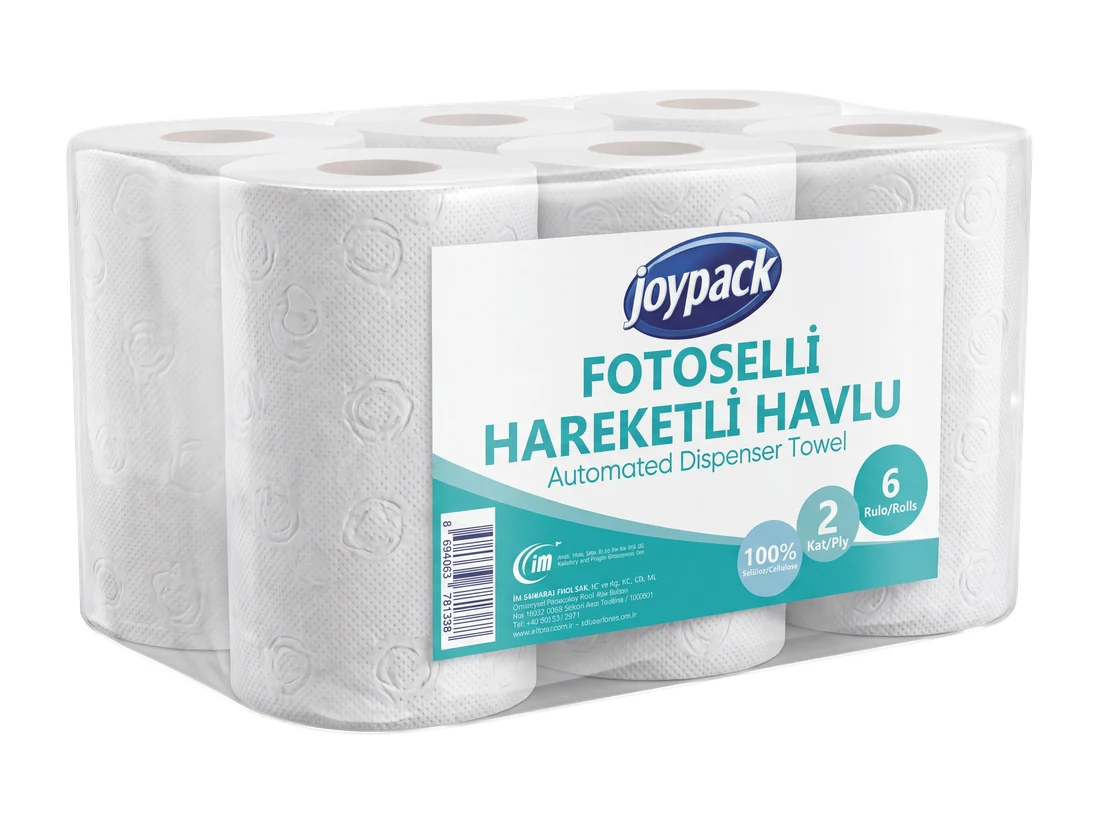 Joypack 21cm Paper Towel Roll for Automated Dispenser