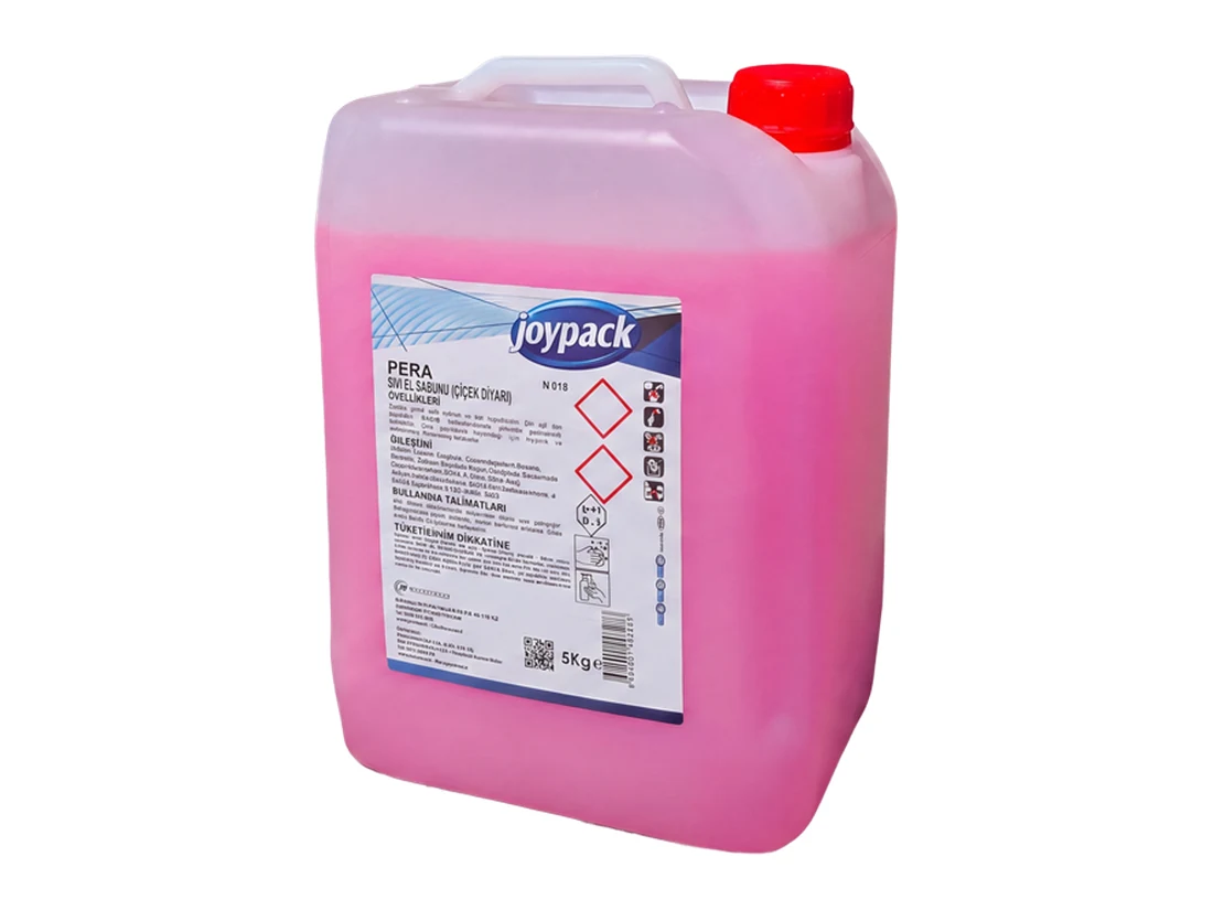 (PERA) Liquid Soap, Red Flowers – 5 lt