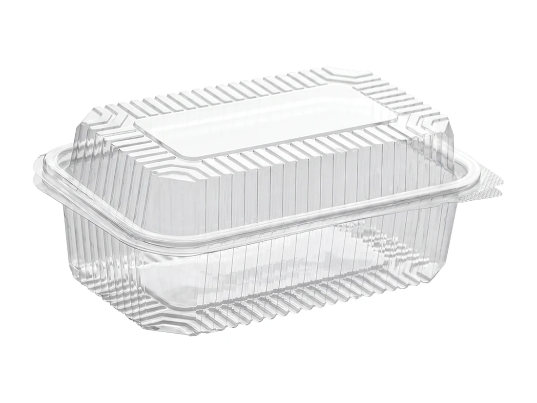 Plastic Container, High Lid, PET&nbsp;–⁠&nbsp;750&nbsp;cc