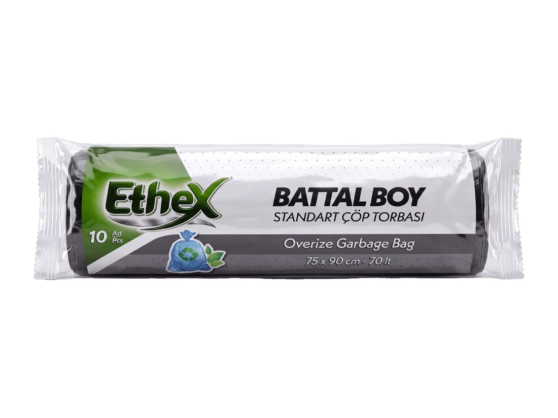 Ethex Oversize Garbage Bag&nbsp;-⁠&nbsp;Black&nbsp;–⁠&nbsp;125&nbsp;gr