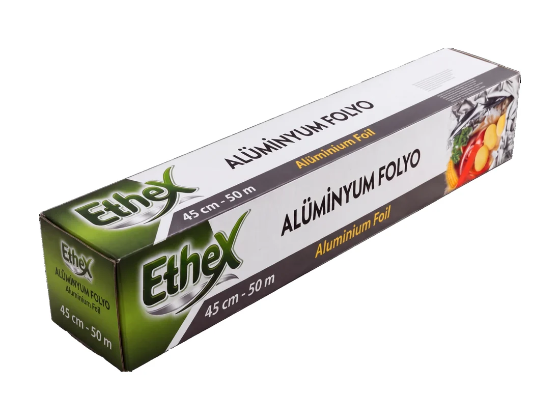 Alüminyum Folyo Kutulu 45 cm, 50 m — katalog ürün kodu 030501052