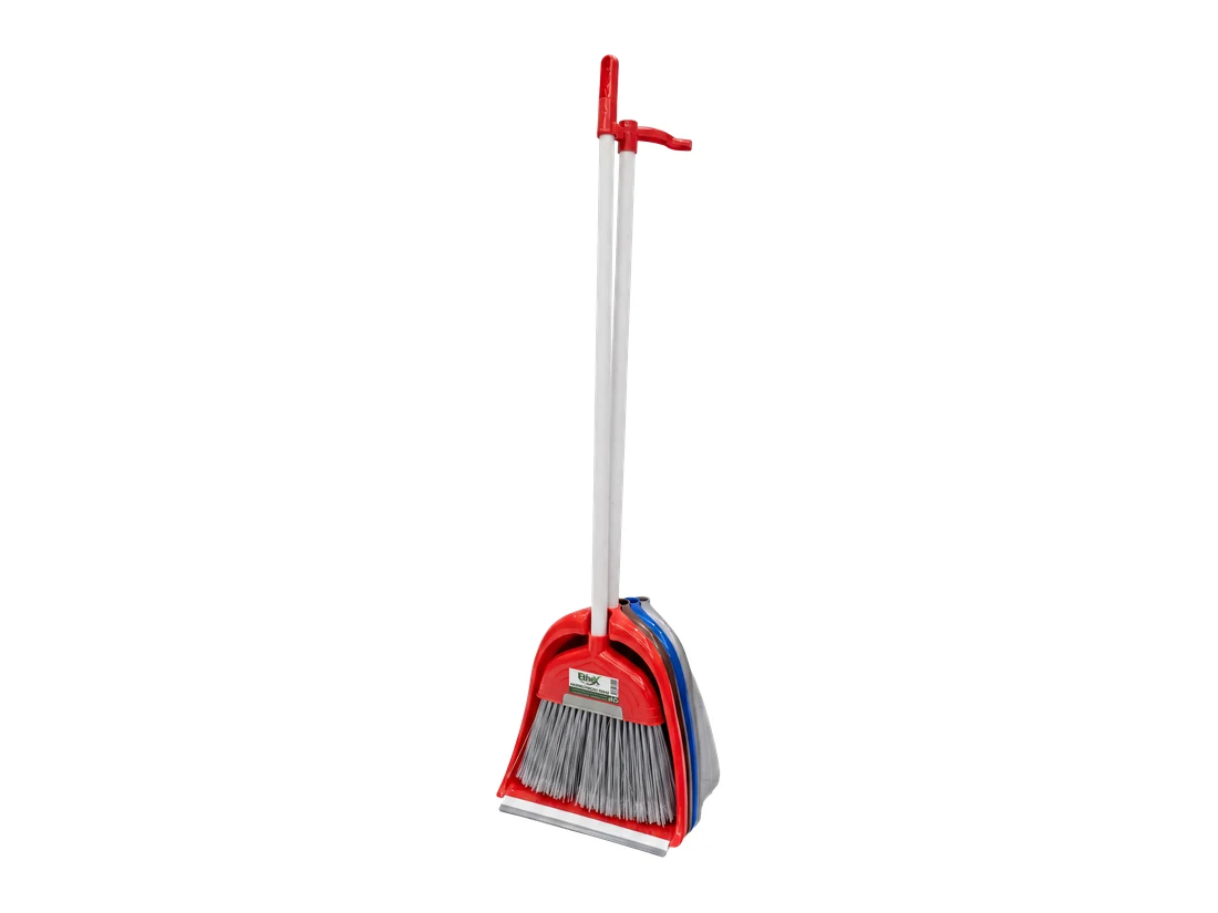 Dustpan & Broom Set With Chamber