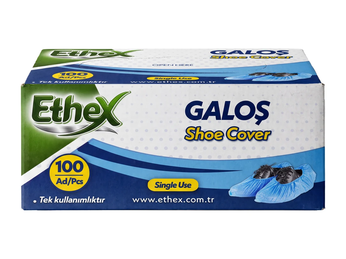 Ethex Shoe Covers in Box - Blue