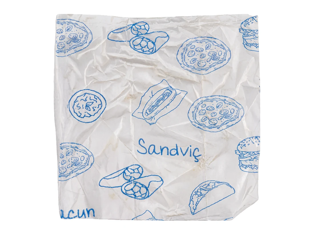 Hamburger Poşeti — katalog ürün kodu 080512001