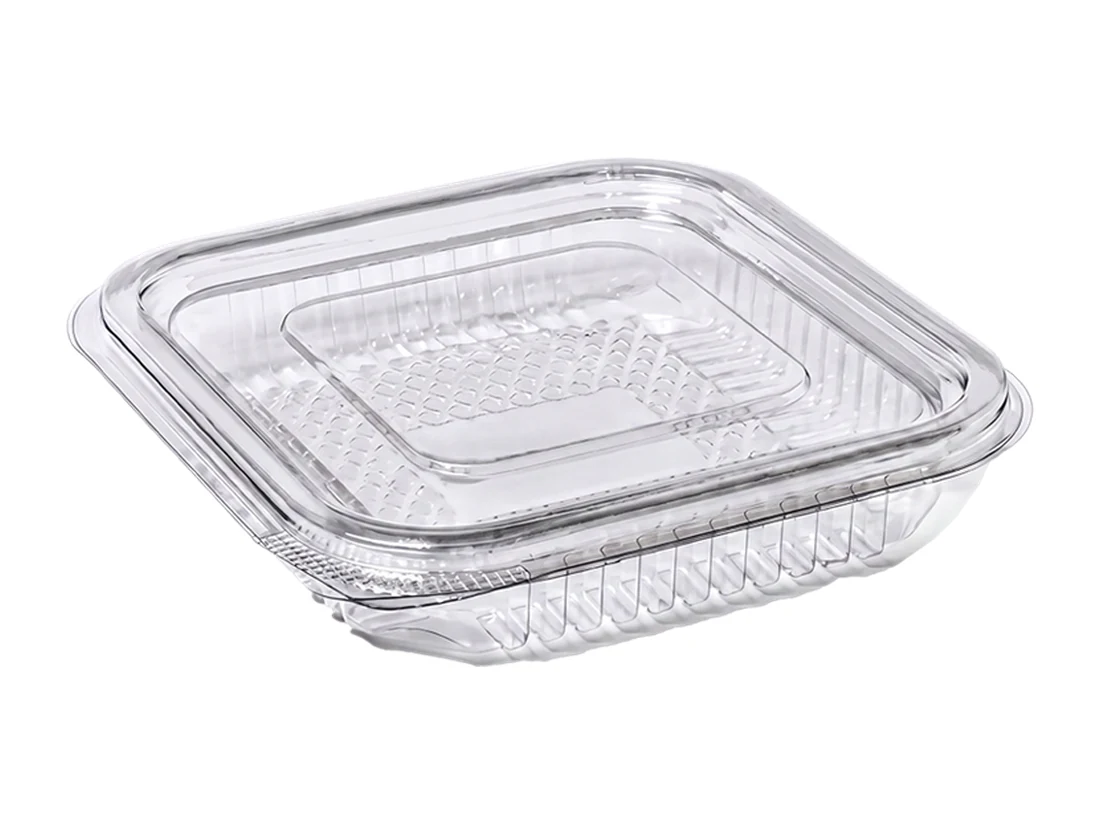 Plastic Container, Flat Lid, PET – 150 cc