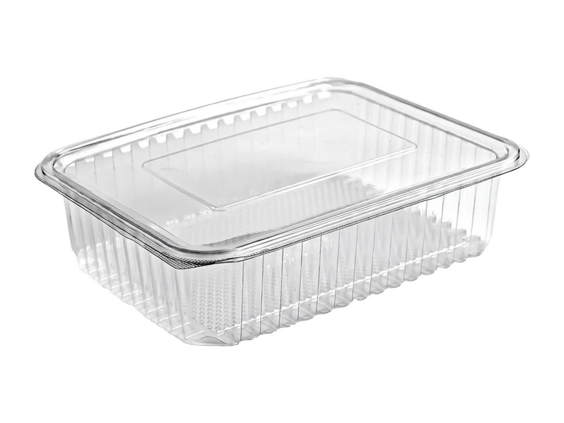 Düz Kapaklı PET Kap – 1250 cc — katalog ürün kodu 010202013