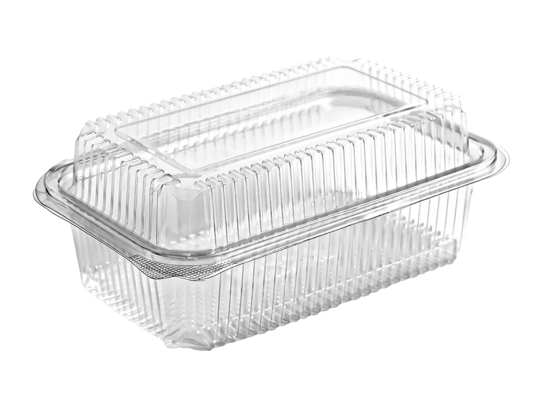 Plastic Container, High Lid, PET&nbsp;–⁠&nbsp;1250&nbsp;cc