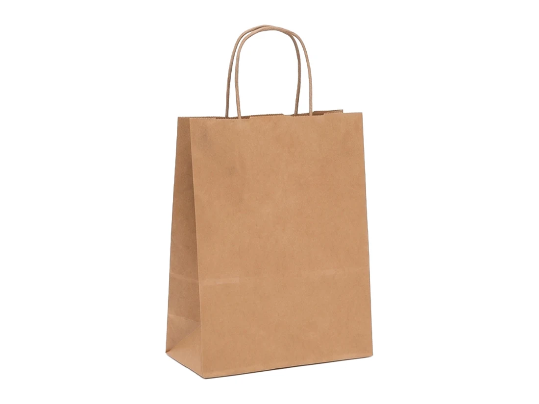 Twisted Handle Kraft Bag
18 x 24 cm