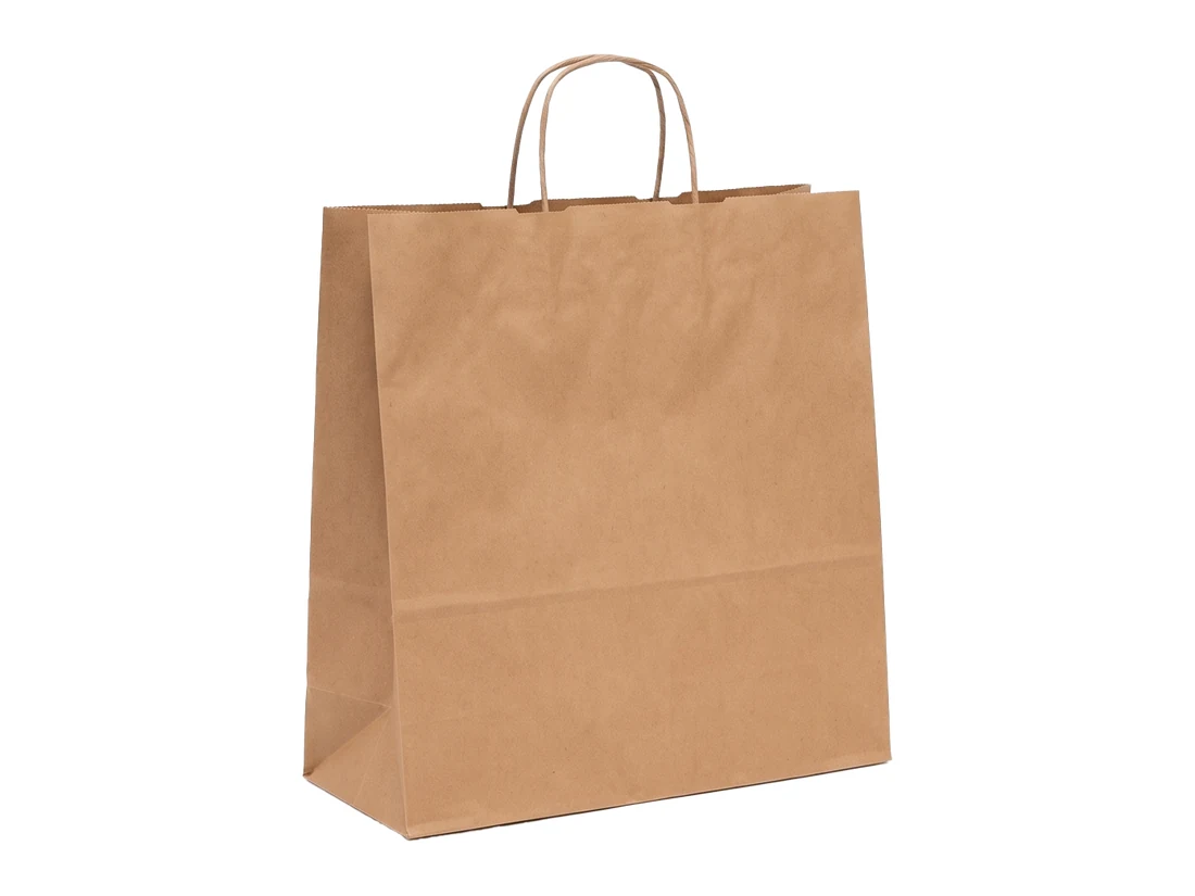 Burgu Saplı Kraft Çanta 45 x 50 cm — katalog ürün kodu 160116004