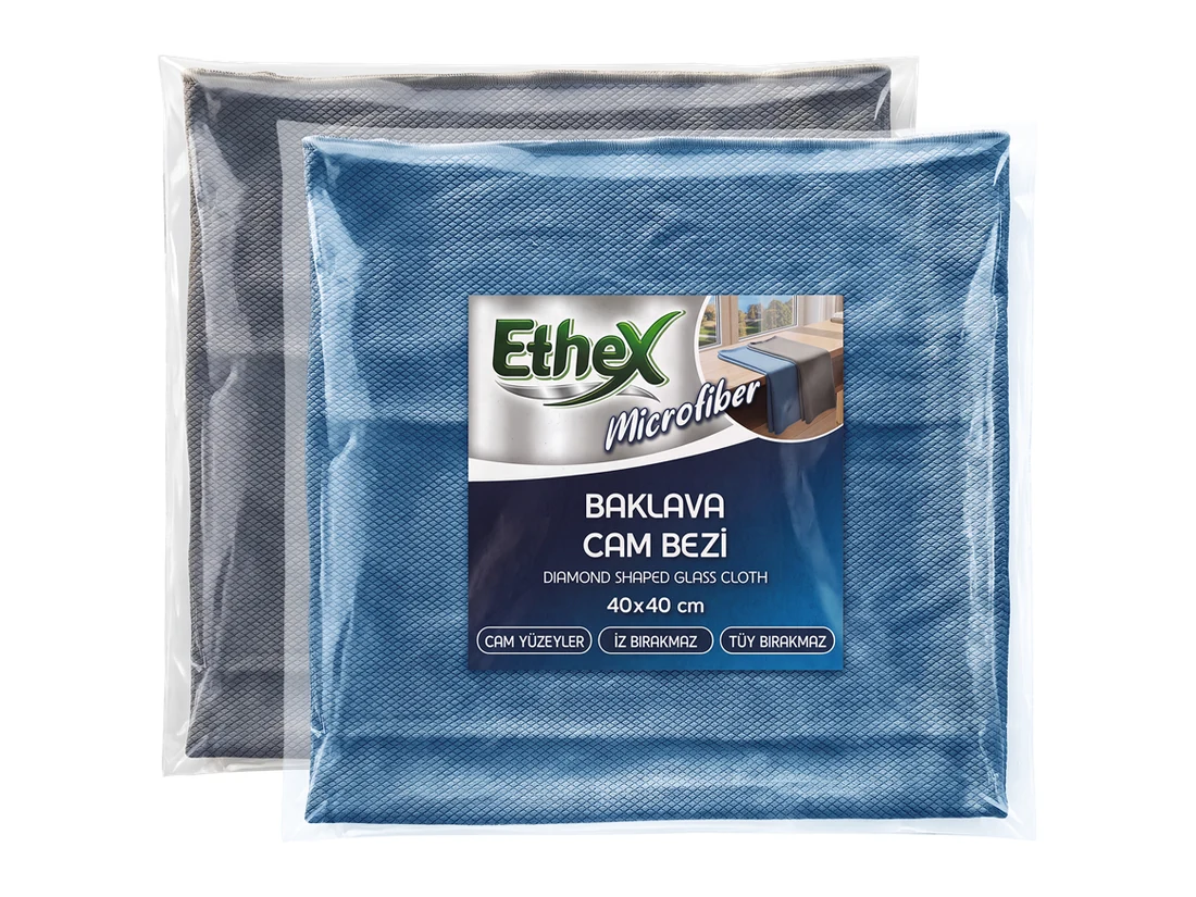 Ethex Diamond Shaped Glass Cloth 40x40
