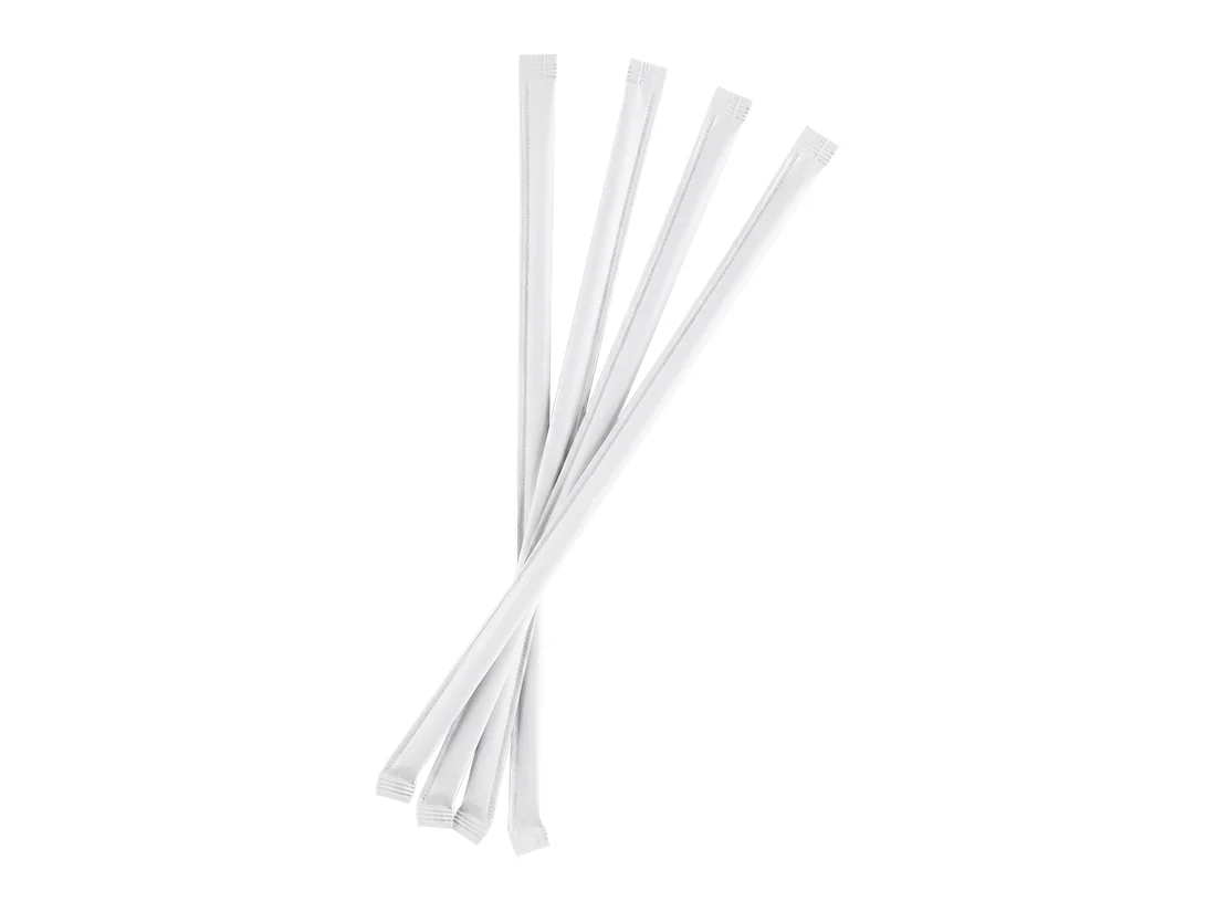 Paper Wrapped Straight Straws&nbsp;–⁠&nbsp;22&nbsp;cm