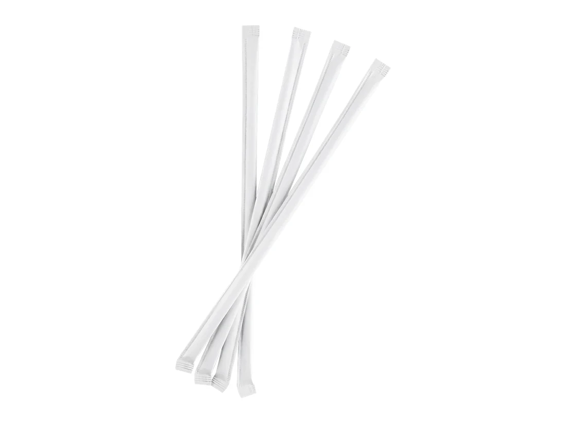 Paper Wrapped Straight Straws&nbsp;–⁠&nbsp;19&nbsp;cm