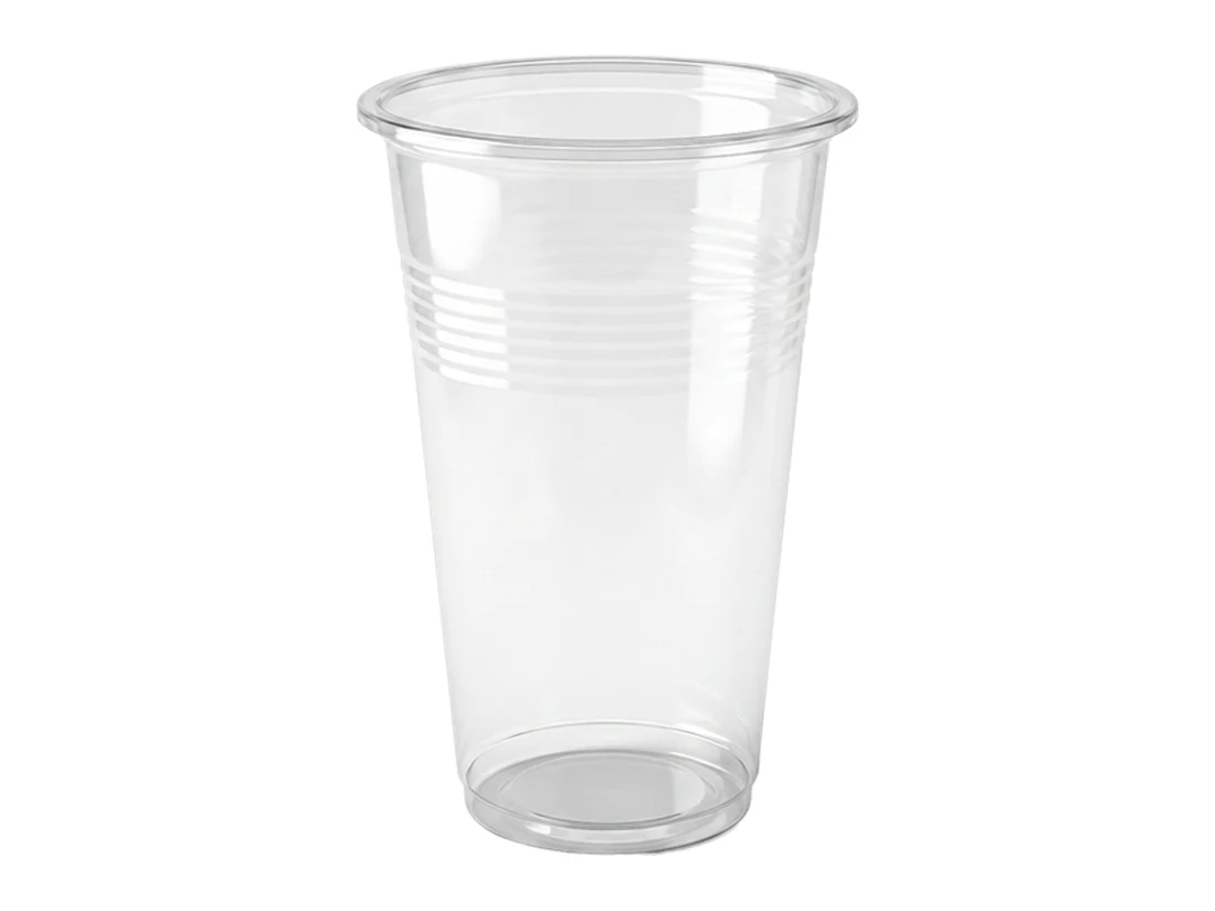 Plastic Cup, Clear, PP – 350 cc