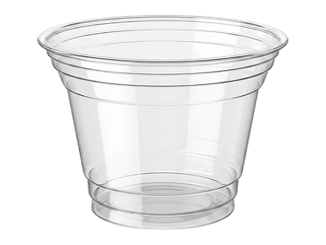 Plastic Cup, Clear, PET, 95mm – 250 cc