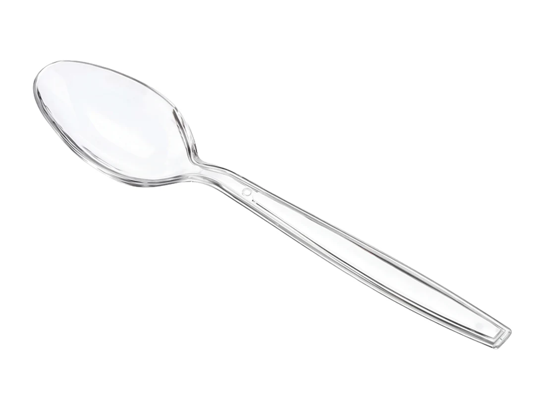 Plastic Spoon Lux (Transparent), PS
