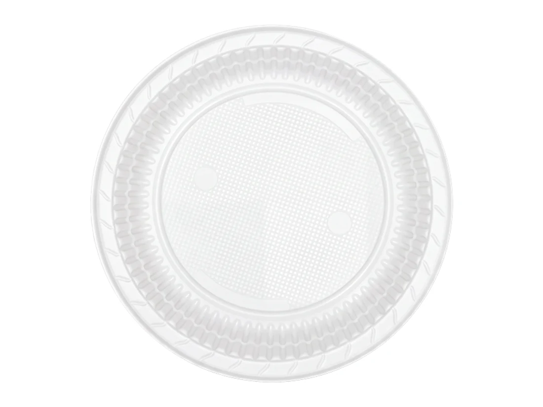 17cm Plastic Plate, Standard, PS