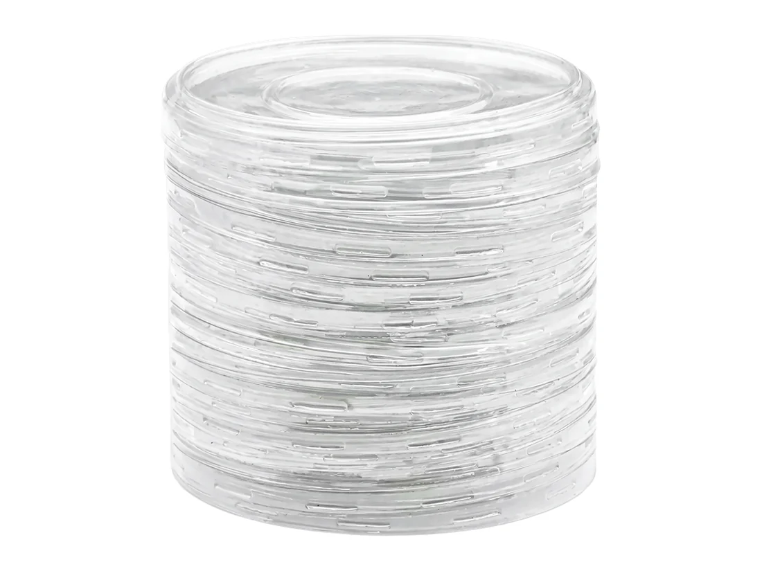 PET 95mm Oval Flat Lid