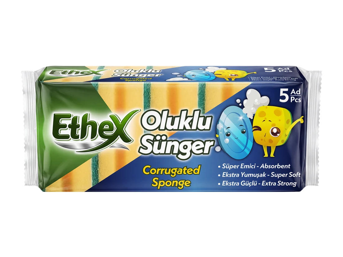 Ethex Corrugated Sponge