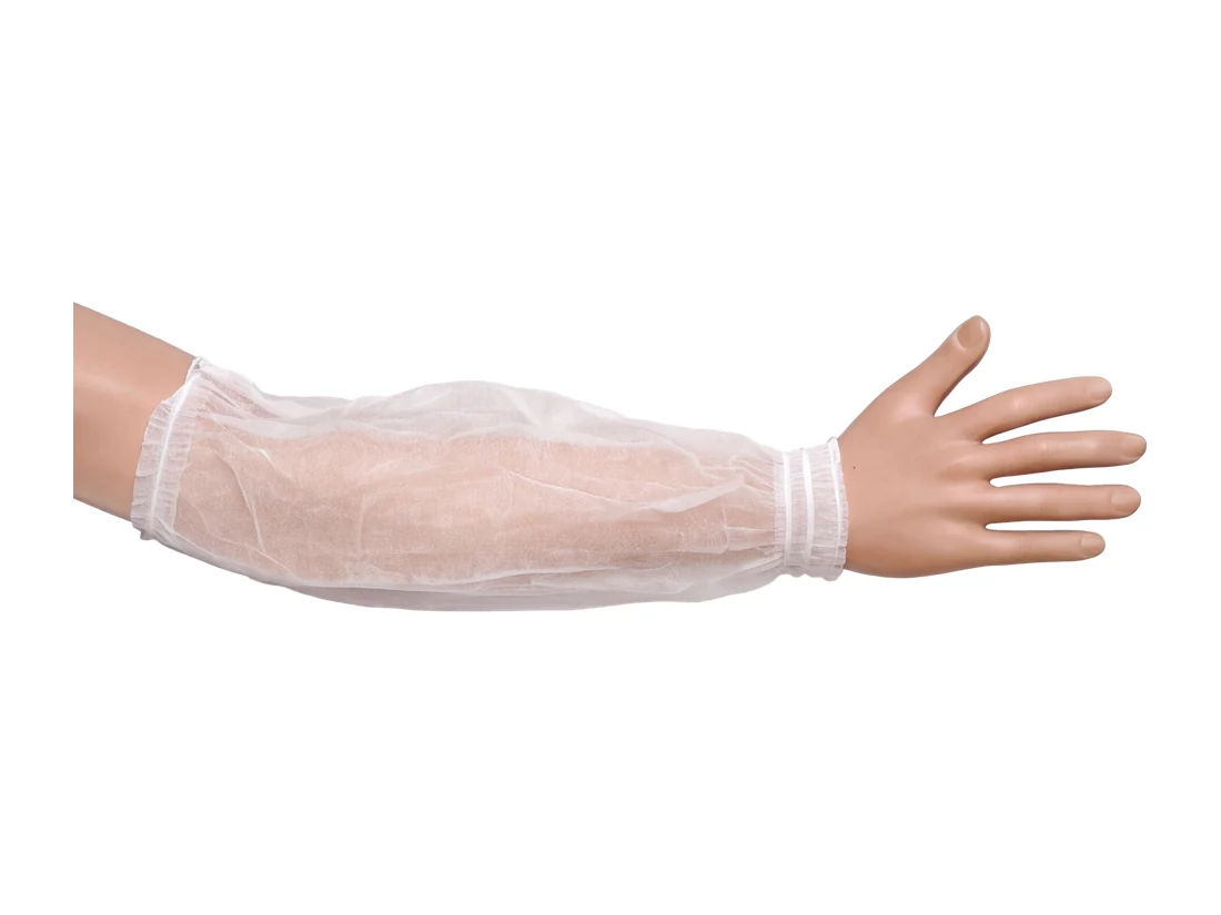 Non-Woven Arm Sleeve Cover&nbsp;-⁠&nbsp;White
3 Elastic Band Cuff&nbsp;·&nbsp;45&nbsp;cm